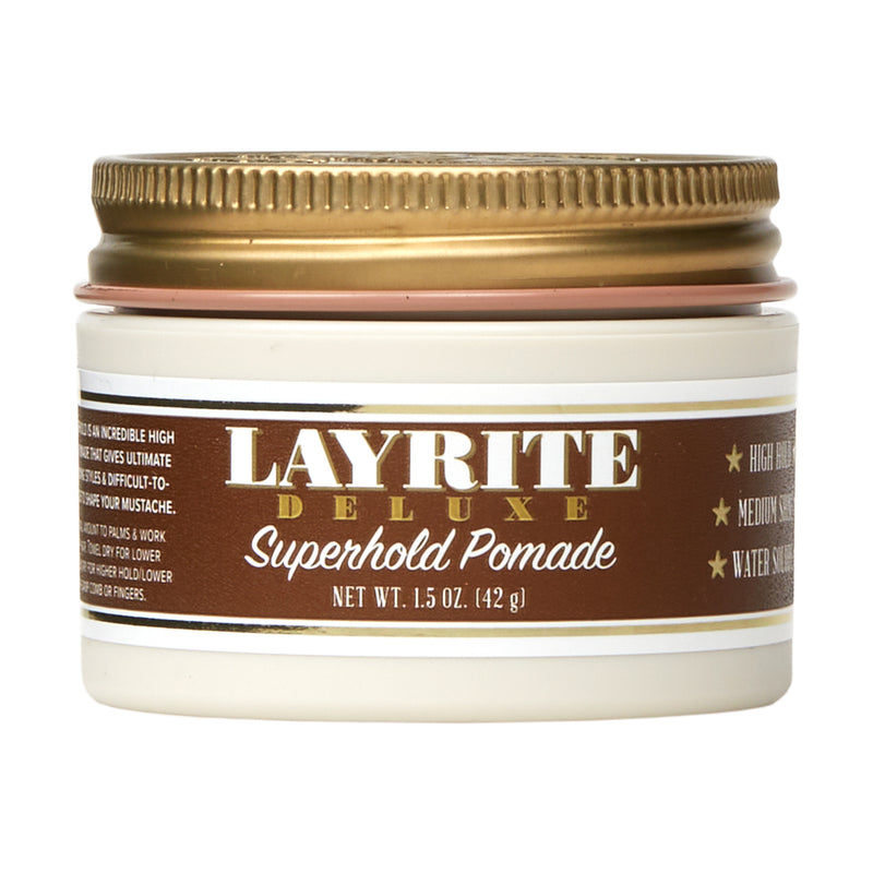 Producer photograph of Superhold Pomade from Layrite