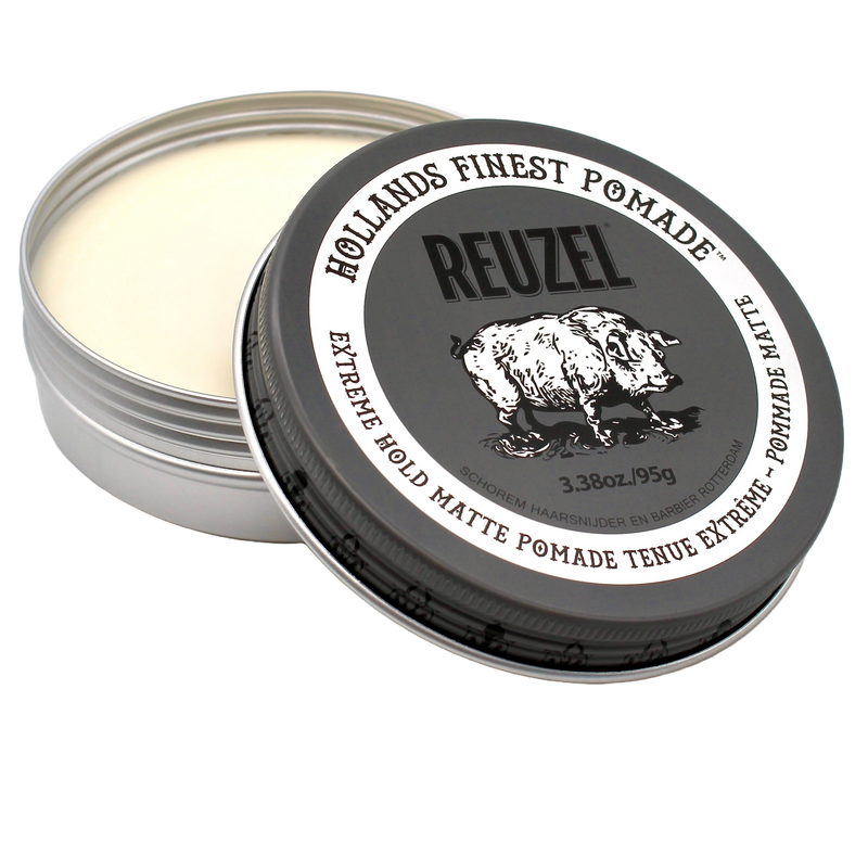 Producer photograph of Extreme Hold Matte Pomade from Reuzel